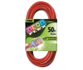 Hafele 008.74.206 Extension Cord, High Visibility with Primelight® Indicator Light, 12/3 Gauge, 600" (15.2 m) Length, Pink