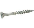 Hafele 010.23.180 Zip-R Screw, Flat Countersunk Head, #2 Phillips Drive, #8 x 1-1/4", Partial, Steel, Zinc Plated, Box of 5000