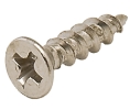 Hafele 010.77.036 Wood Screw, Flat Head Countersunk, Phillips Drive, #5 x 5/8" Length, Steel, Copper Bronze, Box of 1000 Pieces
