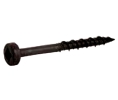 Hafele 010.92.301 Face Frame Pocket Hole Screw, With #2 Square Drive, #6 x 1-1/4" Length, Steel, Black Oxide, Box of 5000 Pieces