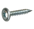 Hafele 012.13.935 Truss Head Screw, #8 x 25 mm (1") Length, Steel, Zinc Plated, Box of 9000 Pieces
