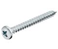 Hafele 015.71.526 Chipboard Screw, Hospa, Pan Head, Fully Threaded, 13 mm Length, 3 mm Thread Diameter, Galvanized, Set of 1000 Pieces