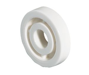 Hafele 037.93.735 Distance Spacer, For Epoxy Slides, 9 mm (3/8") Thickness, Plastic, White