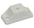 Hafele 037.93.766 Drawer Slide Stopper, 19 mm (3/4") Size, Plastic, White