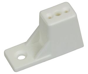 Hafele 037.93.773 Drawer Slide Spacer, For Slide-Out Trays, 32 mm (1-1/4") Size, Plastic, White