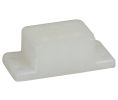 Hafele 037.93.774 Drawer Slide Spacer Block, For Undermount Slides, 25 mm (1") Size, Plastic, White