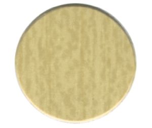 Hafele 045.23.113 Cover Cap, Plastic, Self-Adhesive, 9/16" (14 mm) Diameter, For Screw Heads or Minifix Connector Housing, Clear Maple, Box of 1040 Pieces