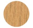 Hafele 045.23.410 Cover Cap, Plastic, Self-Adhesive, 9/16" (14 mm) Diameter, For Screw Heads or Minifix Connector Housing, Wood Structure, Oak, Box of 1040 Pieces