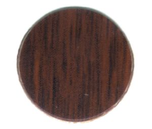 Hafele 045.23.616 Cover Cap, Plastic, Self-Adhesive, 9/16" (14 mm) Diameter, For Screw Heads or Minifix Connector Housing, Heritage Cherry, Box of 1040 Pieces