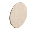 Hafele 045.26.100 Cover Cap, Self-Adhesive, Unfinished, 11/16" (18 mm) Diameter, For Screw Heads or Minifix Connector Housing, Wood Veneer, Maple, Box of 720 Pieces