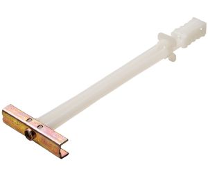 Hafele 051.17.951 Drywall Anchor, Snaptoggle Bolt, 3/16" - 24, Steel, White