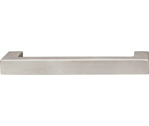 Hafele 100.45.051 Handle, 5" Centre To Centre, 5-5/8" Length, 1-9/16" Depth, 9/16" Height, Stainless Steel, Matt