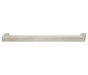 Hafele 100.51.025 Handle, Lago Di Como Collection, 8-13/16" Hole Spacing, 9-7/16" Length, 1-11/16" Depth, 9/16" Height, Stainless Steel, Matt