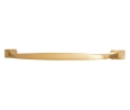 Hafele 100.61.637 Handle, Beaulieu Collection, 7-9/16" CTC, Brass, Brushed Brass