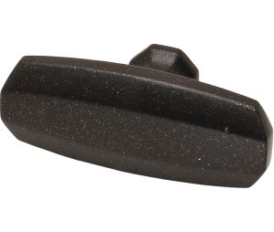 Hafele 102.64.100 Knob, Paragon Collection, 2-1/8" Length, 7/8" Width, 1" Projection, Zinc, Oil-Rubbed Bronze