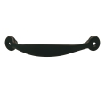 Hafele 103.05.320 Handle, 5-1/4" CTC, Zinc, Matt Black