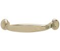 Hafele 103.06.700 Handle, Bungalow Collection, 3-3/4" Hole Spacing, 4-15/16" Length, 1-3/16" Depth, 1" Height, Zinc, Polished Nickel