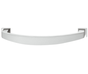 Hafele 103.30.106 Handle, Arco Collection, 6-5/16" CTC, Zinc, Stainless Steel