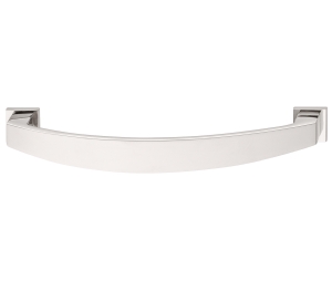 Hafele 103.30.706 Handle, Arco Collection, 6-5/16" CTC, Zinc, Polished Nickel Plated