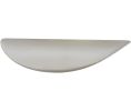 Hafele 104.66.600 Handle, 1-1/4" Hole Spacing, 3-15/16" Length, 7/8" Depth, 15/16" Height, Zinc, Matt Nickel