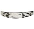Hafele 104.96.251 Handle, Strata Collection, 3-3/4" Hole Spacing, 5" Length, 1" Depth, 7/8" Height, Zinc, Polished Chrome