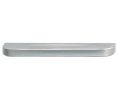 Hafele 105.34.602 Handle, 2-1/2" Hole Spacing, 3-7/8" Length, 11/16" Depth, 1/4" Height, Zinc, Matt Nickel
