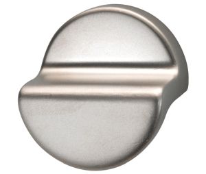 Hafele 106.09.601 Handle, 1-1/4" Centre To Centre, 15/16" Depth, 1-5/8" Height, Zinc, Matt Nickel