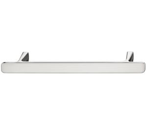 Hafele 106.69.010 Handle, Häfele Design Model H2115, 6-5/16" Hole Spacing, 8-3/8" Length, 1" Depth, 3/4" Height, Zinc, Brushed Nickel