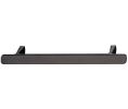 Hafele 106.69.011 Handle, Häfele Design Model H2115, 6-5/16" Hole Spacing, 8-3/8" Length, 1" Depth, 3/4" Height, Zinc, Black Brushed Nickel