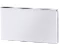Hafele 106.69.280 Handle, 5/8" Hole Spacing, 1-9/16" Length, 3/4" Depth, 7/8" Height, Zinc, Polished Chrome