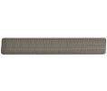 Hafele 106.70.000 Handle, Textile Collection, 5" & 6-5/16" Hole Spacing, 7-1/2" Length, 3/4" Depth, 1-1/8" Height, Zinc Alloy, Champagne Colored Matt