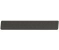 Hafele 106.70.003 Handle, Textile Collection, 5" & 6-5/16" Hole Spacing, 7-1/2" Length, 3/4" Depth, 1-1/8" Height, Zinc Alloy, Matt Black