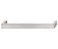 Hafele 106.70.013 Handle, Bent Collection, 6-5/16" Hole Spacing, 6-11/16" Length, 1-1/8" Depth, 9/16" Height, Zinc, Brushed Nickel