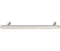 Hafele 106.70.106 Handle, Häfele Design Model H2135, 3-3/4" Centre To Centre, 5-9/16" Length, 1-1/4" Depth, 5/8" Height, Zinc, Brushed Nickel