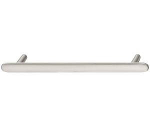 Hafele 106.70.107 Handle, Häfele Design Model H2135, 5" Centre To Centre, 6-3/4" Length, 1-1/4" Depth, 5/8" Height, Zinc, Brushed Nickel