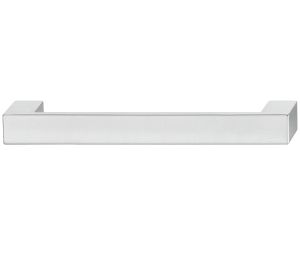 Hafele 109.50.205 Handle, 7-9/16" Centre To Centre, 8-15/16" Length, 1" Depth, 1" Height, Zinc, Polished Chrome
