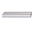 Hafele 109.89.900 Handle, Metropolitan Collection, 3" Centre To Centre, 4" Length, 1" Depth, 5/16" Height, Aluminum, Silver Anodized