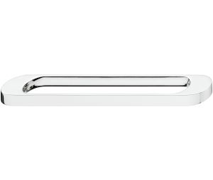 Hafele 110.34.216 Handle, Nouveau Collection, 6-5/16" Hole Spacing, 7-11/16" Length, 1-3/16" Depth, 1/2" Height, Zinc, Polished Chrome