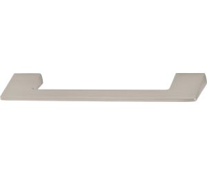 Hafele 111.93.286 Handle, Fineline Collection, 5" & 6-5/16" Hole Spacing, 6-11/16" Length, 1-1/4" Depth, 7/16" Height, Zinc, Polished Chrome
