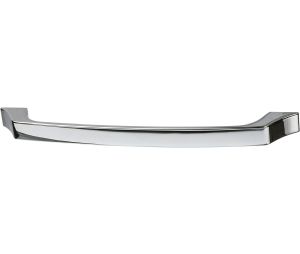Hafele 111.95.130 Arched Handle, TAG Hardware Transitional Collection, 6-5/16" Hole Spacing, 7-1/4" Length, 1-1/8" Depth, 1/2" Height, Zinc, Polished Chrome