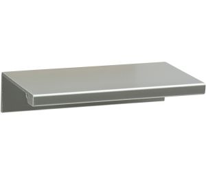 Hafele 111.95.190 Handle, TAG Hardware Classic Collection, 2" Hole Spacing, 3" Length, 1-5/8" Depth, 11/16" Height, Aluminum, Matt Aluminum