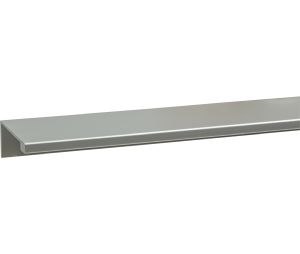 Hafele 111.95.205 Handle, TAG Hardware Classic Collection, 7x4" Hole Spacing, 30-1/2" Length, 1-5/8" Depth, 11/16" Height, Aluminum, Matt Aluminum
