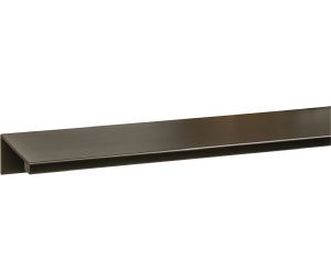 Hafele 111.95.206 Handle, TAG Hardware Classic Collection, 7x4" Hole Spacing, 30-1/2" Length, 1-5/8" Depth, 11/16" Height, Aluminum, Dark Oil-Rubbed Bronze