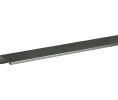 Hafele 111.95.223 Handle, TAG Hardware Classic Collection, 7x4" Hole Spacing, 30-1/2" Length, 1-5/8" Depth, 11/16" Height, Aluminum, Slate/Graphite