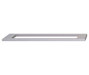 Hafele 112.82.930 Handle, Resonance Collection, 11-3/8" Centre To Centre, 11-5/6" Length, 1-9/16" Depth, 5/16" Height, Stainless Steel, Matt