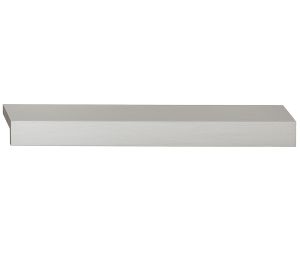 Hafele 112.83.015 Handle, Westin Collection, L-Profile, 37-5/6" Centre To Centre, 39-3/8" Length, 1" Depth, 3/4" Height, Aluminum, Stainless Steel Colored