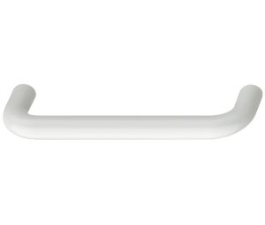 Hafele 114.22.299 Handle, HEWI, 3-3/4" Hole Spacing, 4-5/16" Length, 1-1/2" Depth, 1/2" Height, Polyamide, Bright Pure White