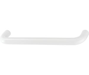 Hafele 114.24.299 Handle, HEWI, 9-5/6" Centre To Centre, 10-5/8" Length, 2-1/6" Depth, 3/4" Height, Polyamide, Pure White