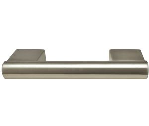 Hafele 115.39.050 Handle, 6-5/16" Centre To Centre, 7-9/16" Length, 1-3/4" Depth, 11/16" Height, Stainless Steel, Matt