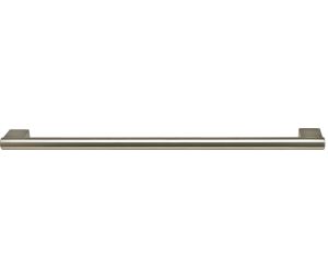 Hafele 115.39.054 Handle, 15-3/8" Centre To Centre, 16-11/16" Length, 1-3/4" Depth, 11/16" Height, Stainless Steel, Matt